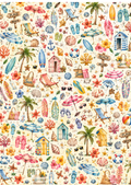 Feuilles de Transfert plage