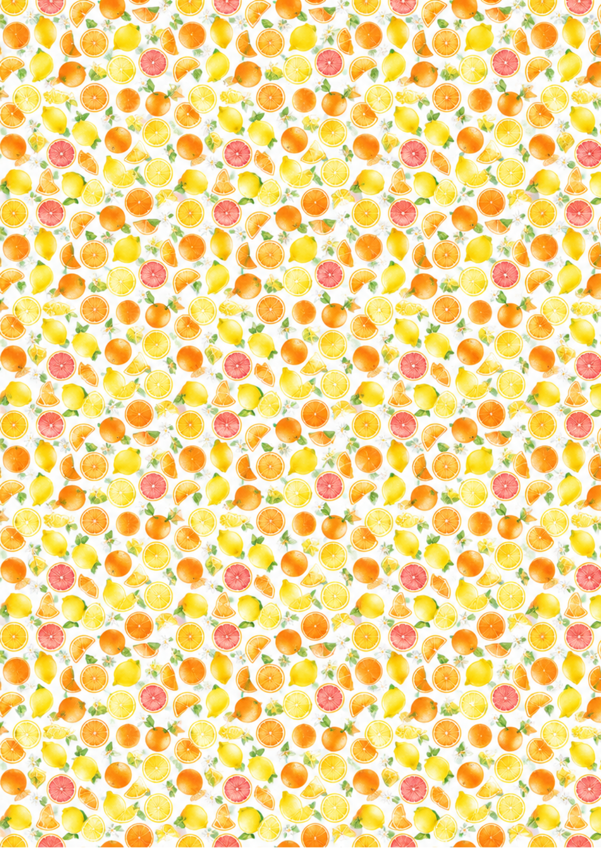 Feuilles de Transfert citron