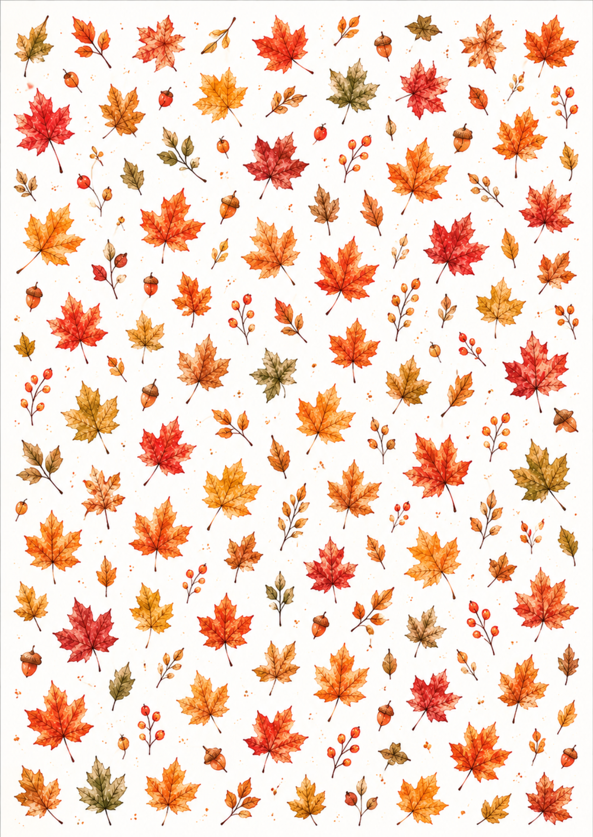 Feuilles de Transfert feuille érable