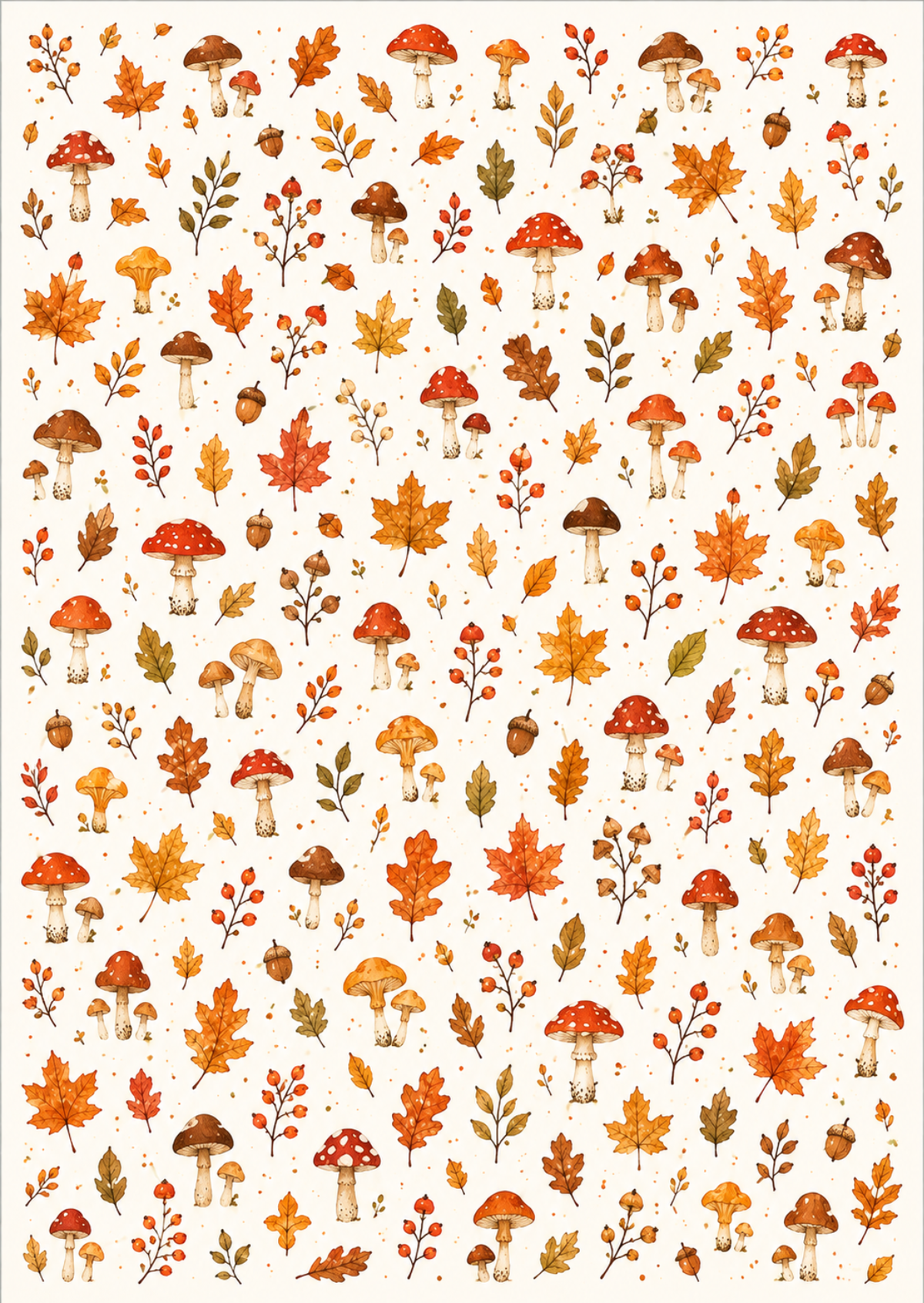 Feuilles de Transfert feuille automne