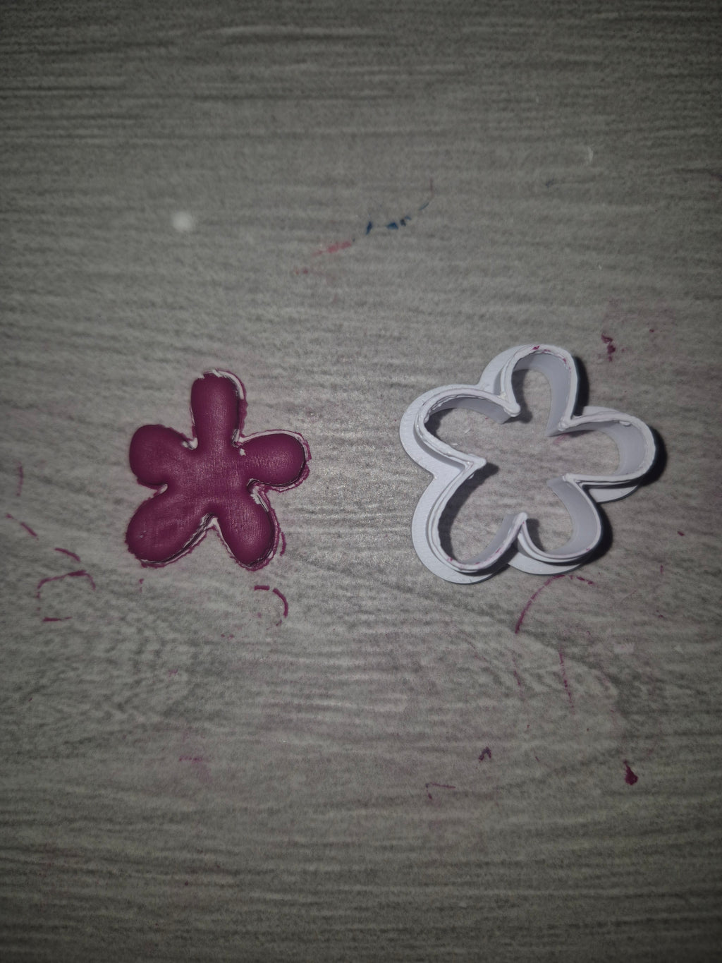Fleurs déformé