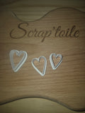 Coeurs 6 grande taille