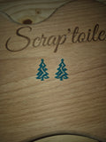 Breloque Sapin en acrylique