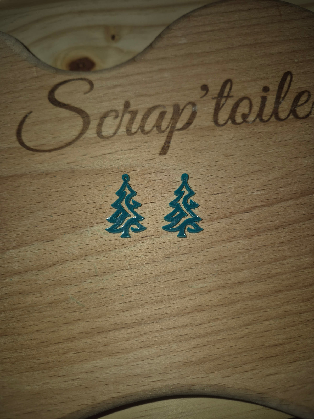 Breloque Sapin en acrylique